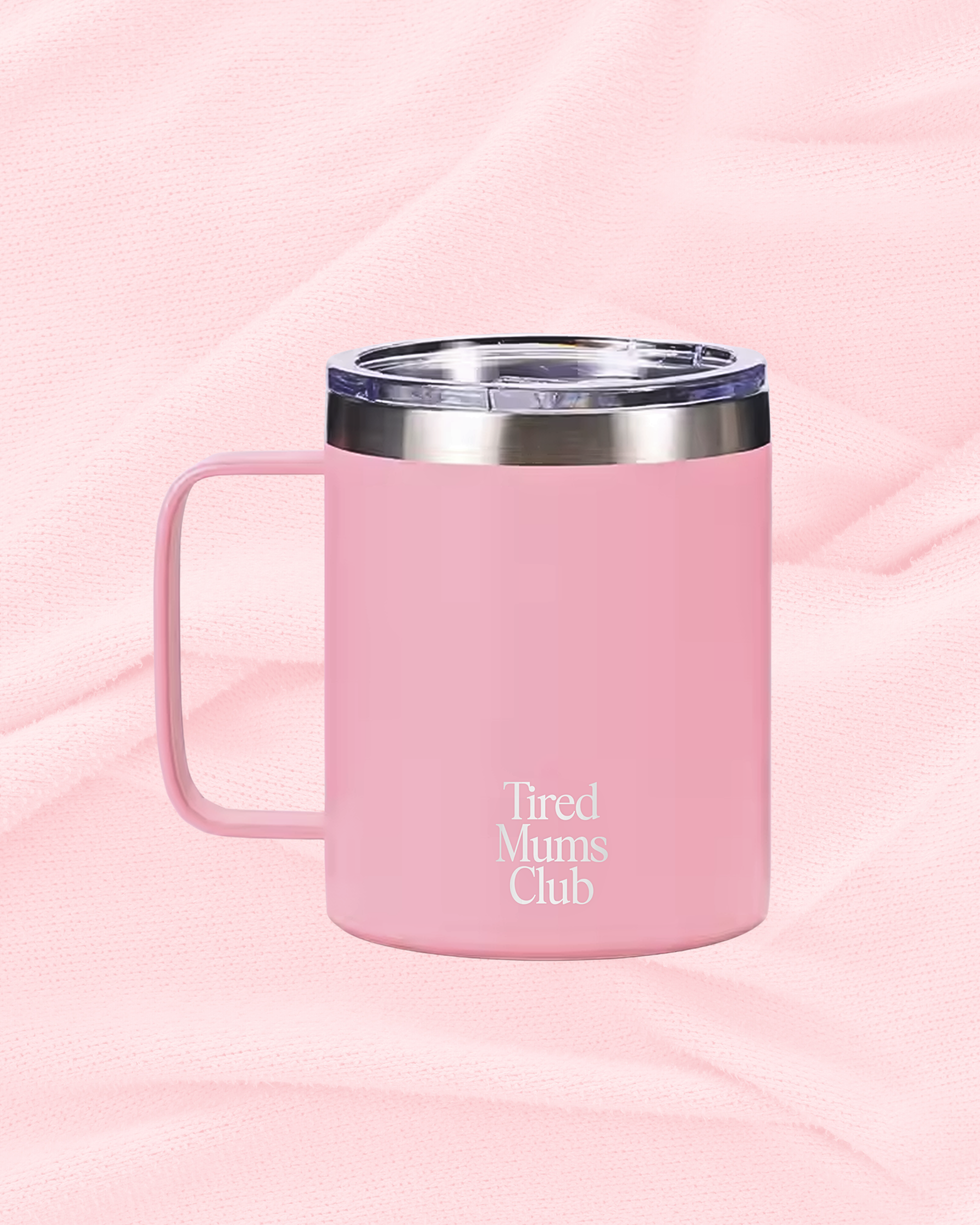 Tired Mums Club Stainless Steel Mug 12oz