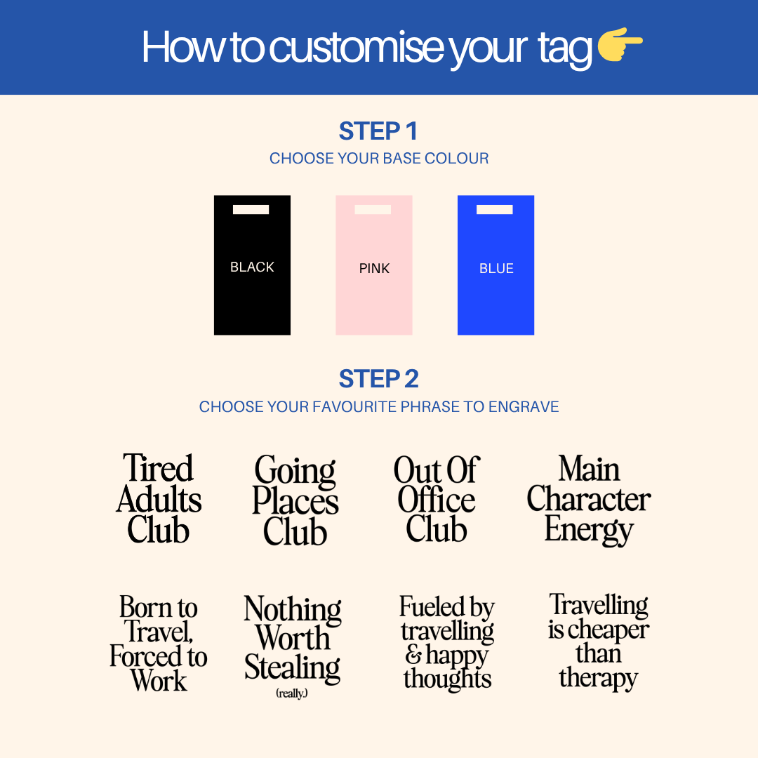 Everyday Relatable Luggage Tag