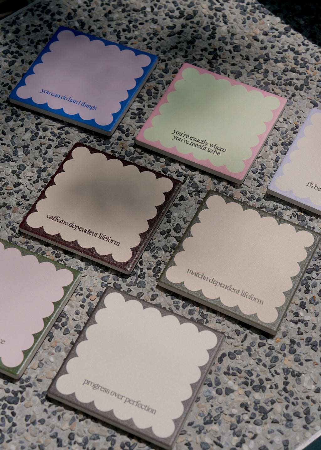Relatable Cloud Ceramic Coaster