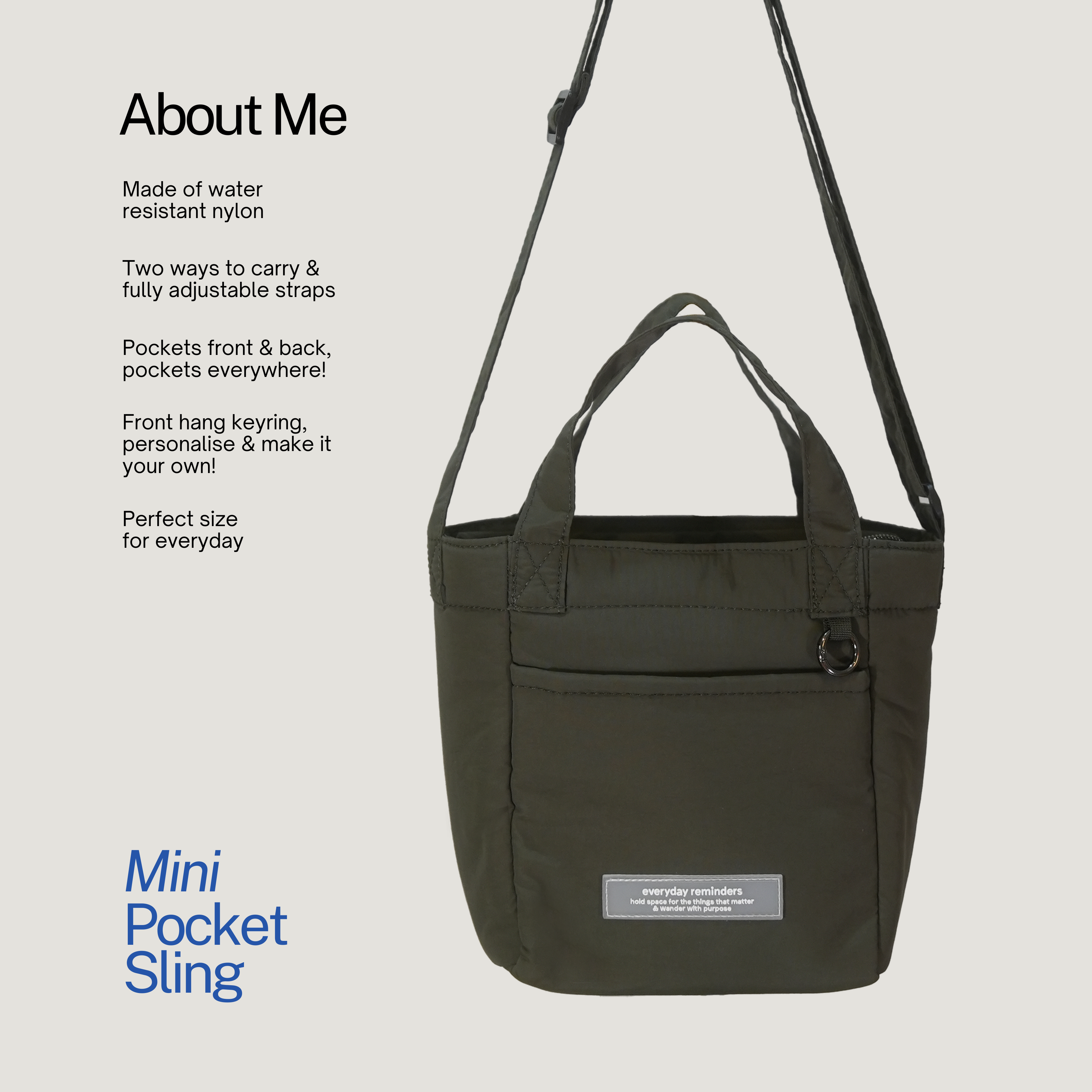 Everyday Mini Pocket Sling