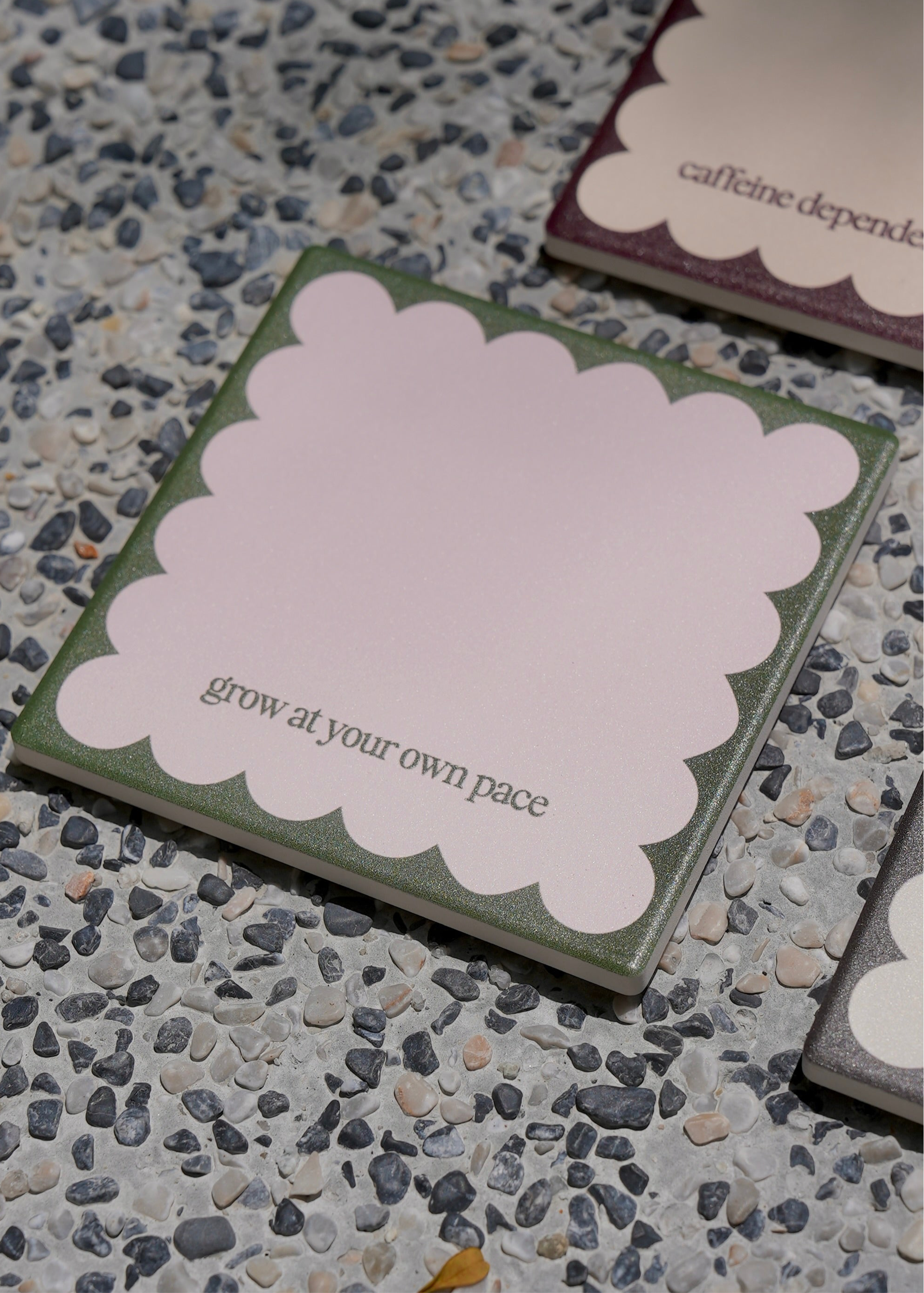 Relatable Cloud Ceramic Coaster