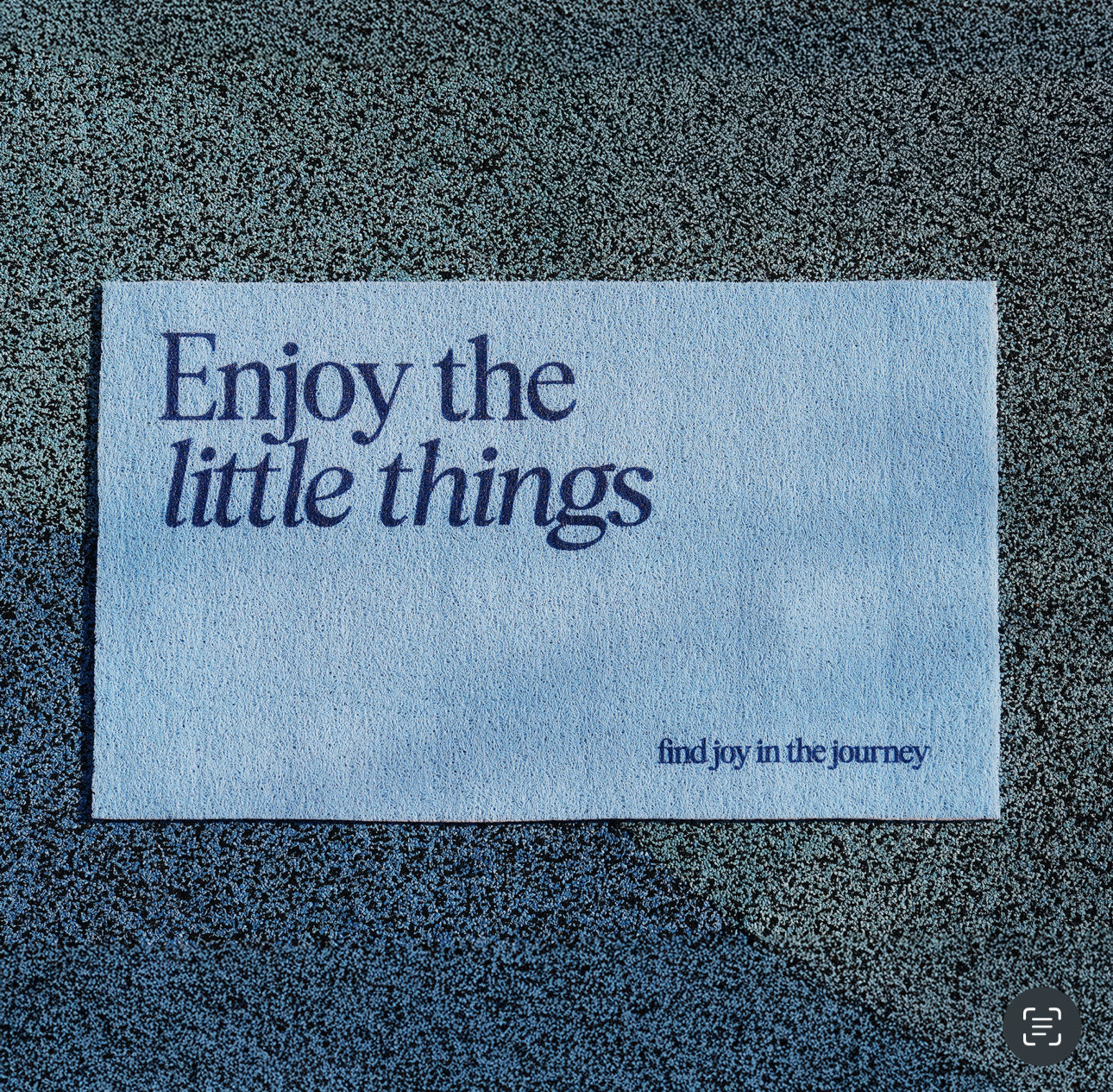 Enjoy the little things Doormat
