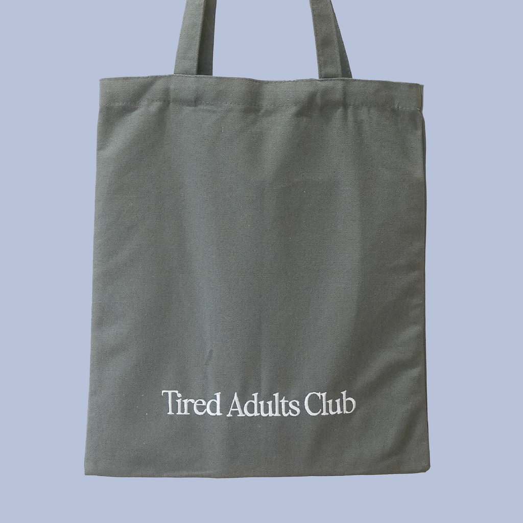 Everyday Embroidered Relatable Tote Bag