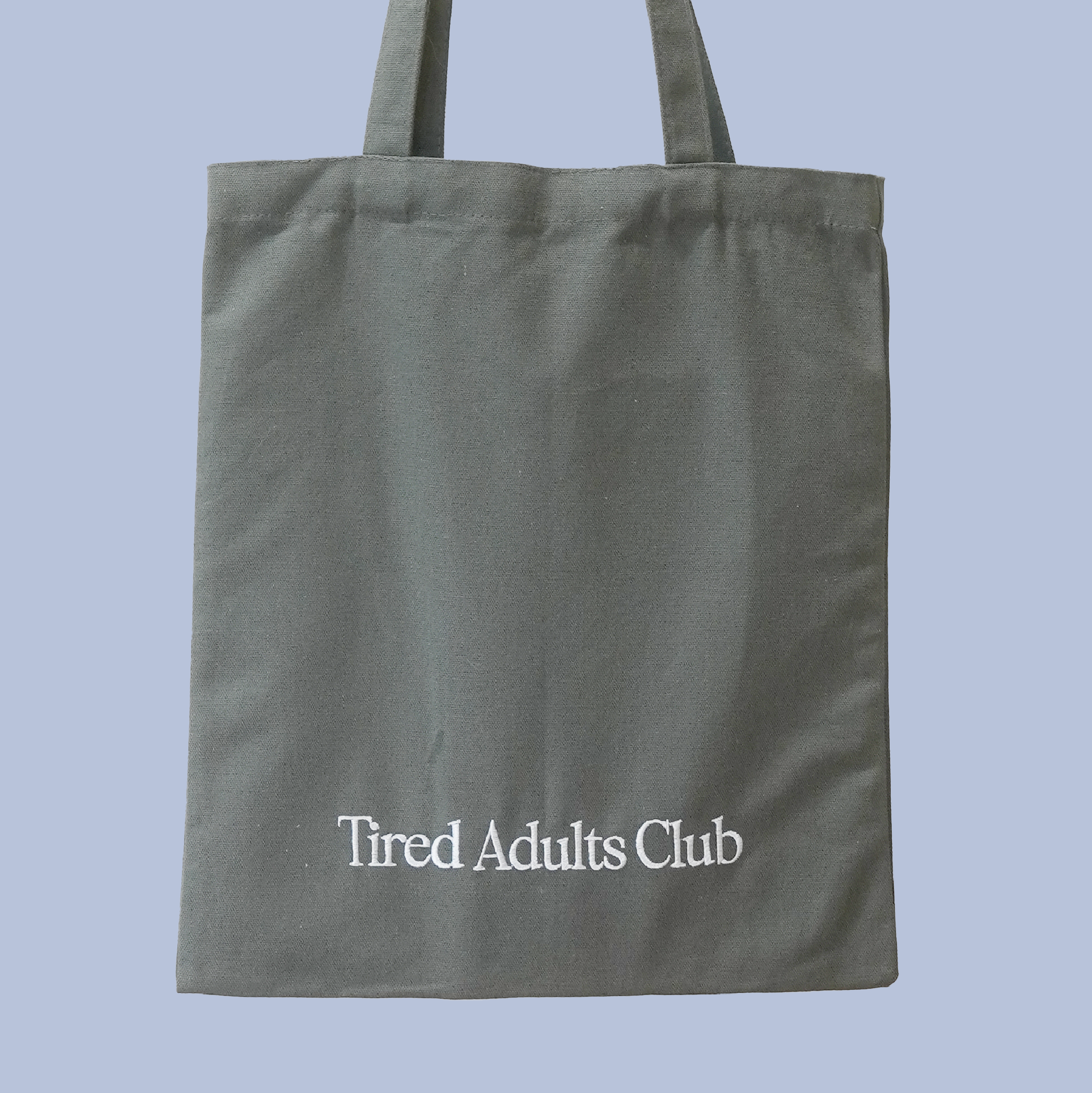 Everyday Embroidered Relatable Tote Bag